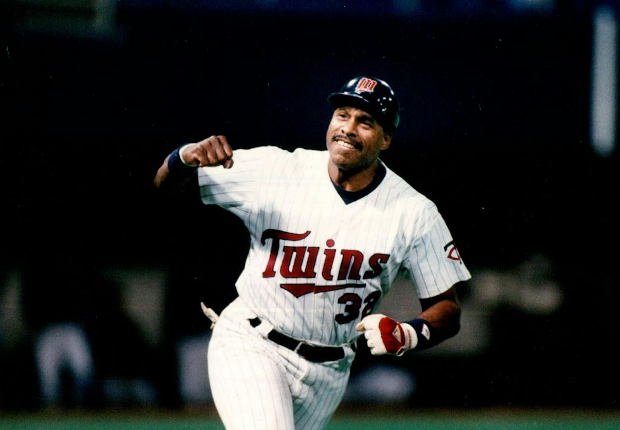 September 17, 1993 With a pump of his arm and a smile, the Twins Dave Winfield rounded first base and joined an elite group with his 3,000th major league hit. A long ovation followed. Winfield had singled earlier in Thrusday night's game for hit No. 2,999. Brian Peterson