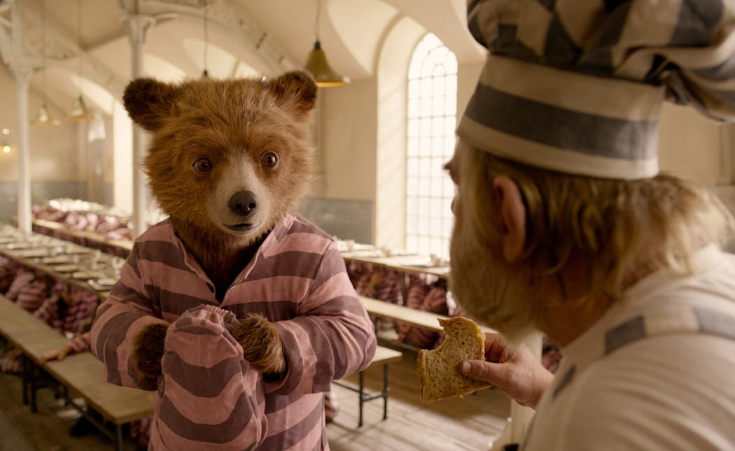 Ben Whishaw is the voice of the title bear in “Paddington 2.”