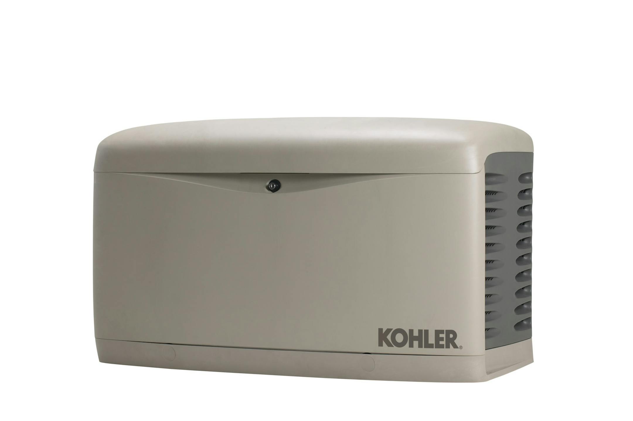 SH13B147PLUMBER Feb. 18, 2013 -- Residential standby generators systems can provide emergency power to a home for days or even weeks at a time while waiting for local utility power to be restored. A standby generator system needs to be professionally installed and all required permits need to be pulled. (SHNS photo courtesy Kohler)