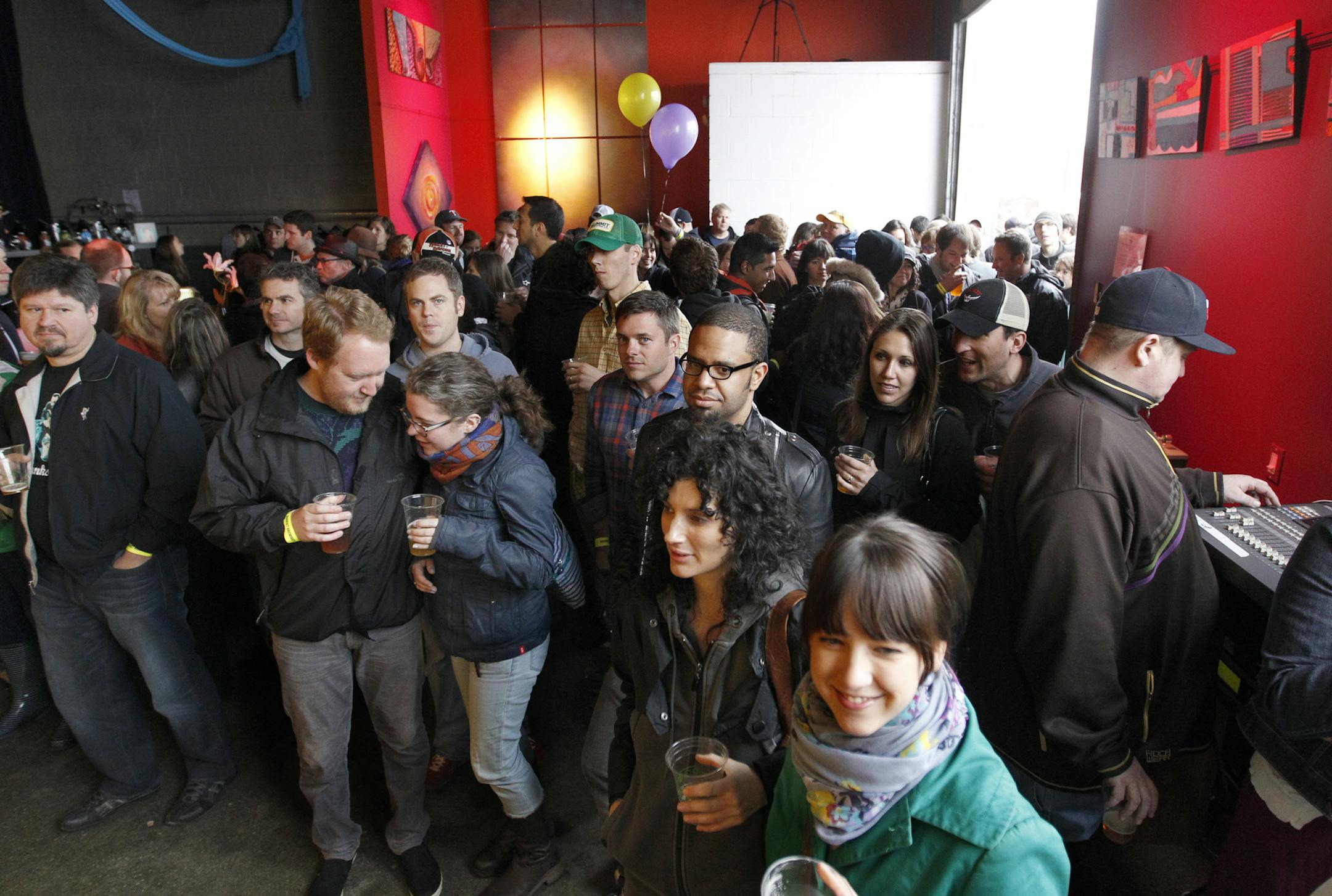 Tom Wallace/Star Tribune The Harriet Brewing taproom in south Minneapolis will stay true to its Belgian beer roots, but the music will be Irish-flavored on St. Paddy's Day. ORG XMIT: MIN2013031209331427