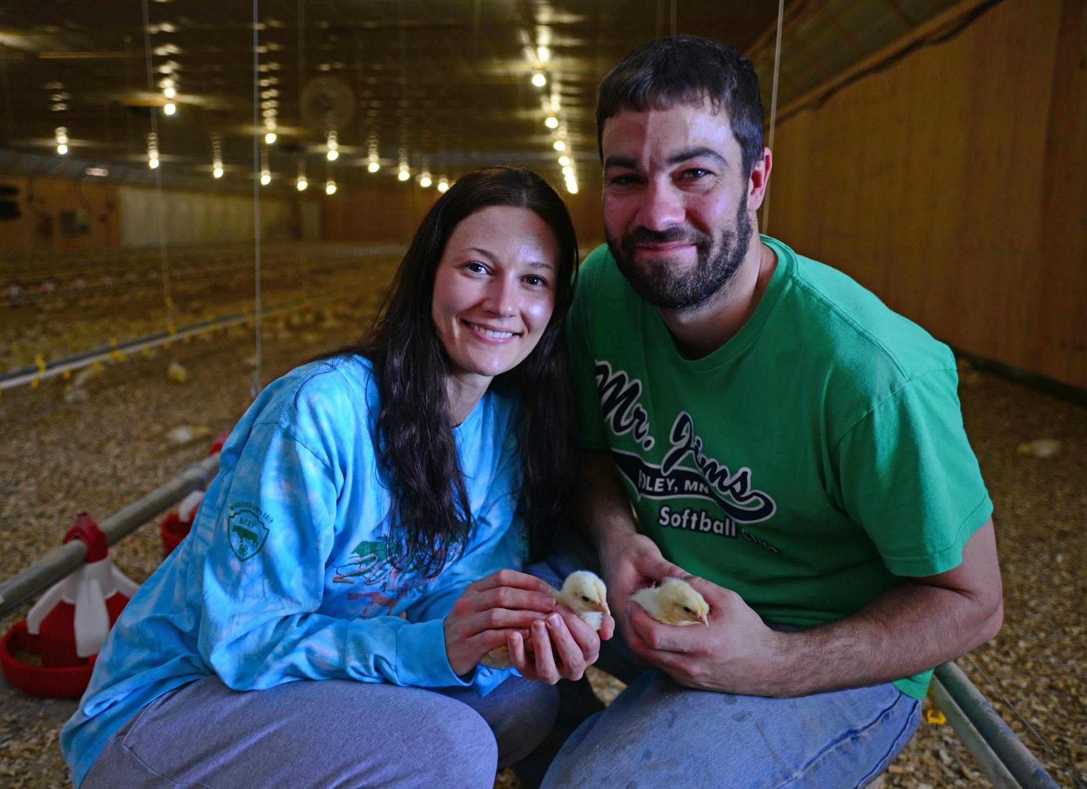 As chicken wing season hits a peak with March Madness, we delve into the brutal economics of the chicken wing through two Minnesota-based companies, Buffalo Wild Wings and Gold N Plump. The former has a conundrum: short term wing price spikes are made worse by a long-term issue of bigger and bigger birds. Wild Wings buys its wings in pounds, but sells them in pieces. As birds get bigger, they get less pieces per pound David Schumann and Tracy Schumann- Scapanski have just started raising chicken