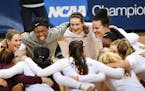 The Gophers posted back-to-back NCAA volleyball sweeps over the weekend, celebrating on the same Sports Pavilion court that will be host to the Sweet 