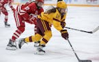 Gophers junior Abbey Murphy (18) leads the nation with 33 goals, including seven game-winners.