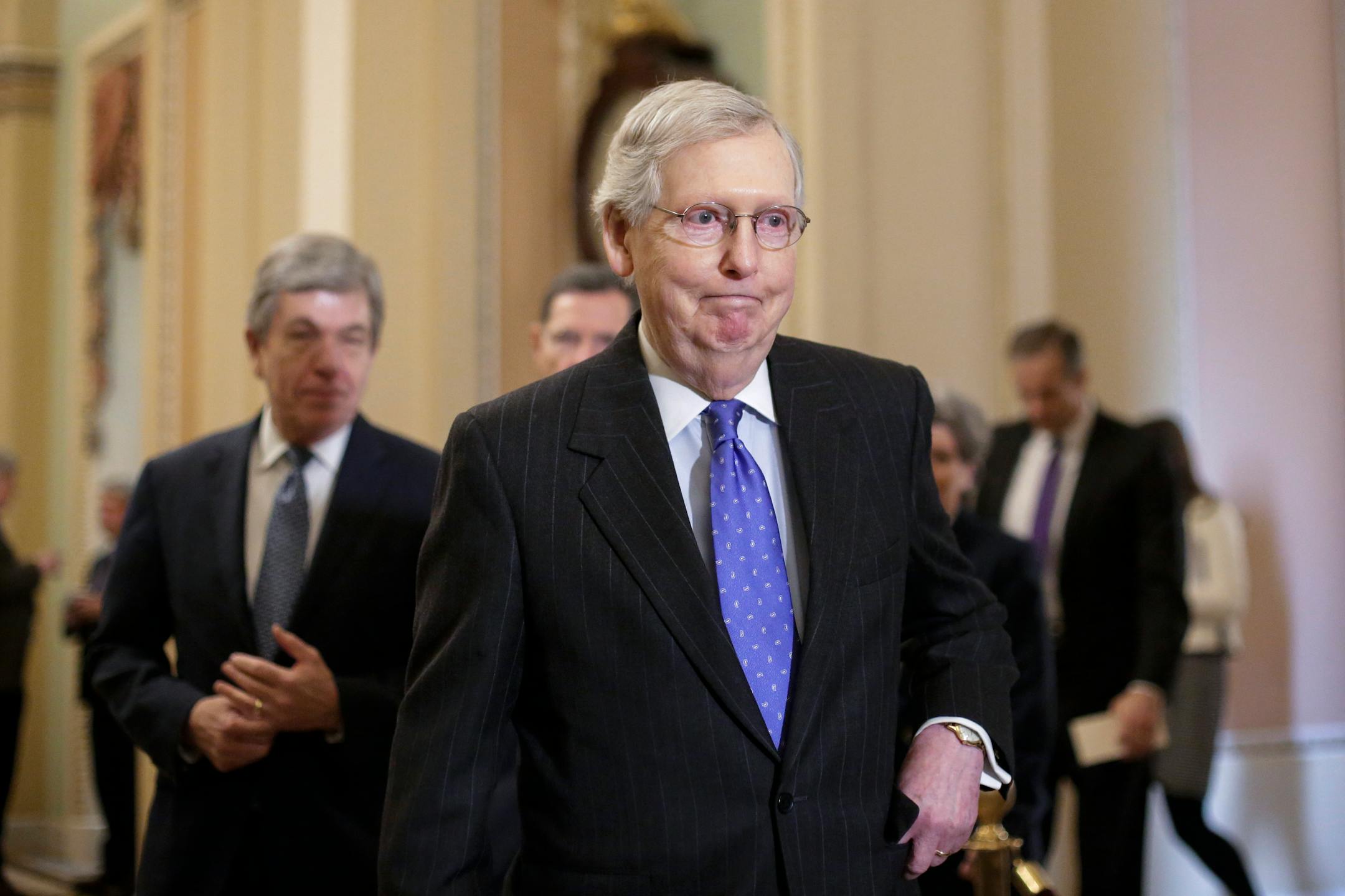 Senate Majority Leader Mitch McConnell, R-Ky.