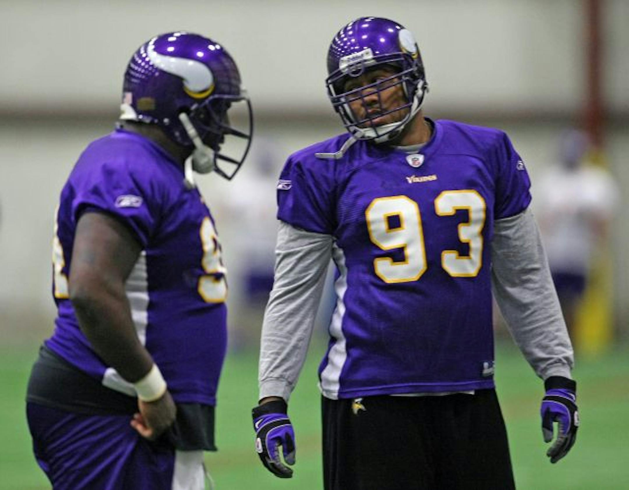 Pat Williams (left), Kevin Williams