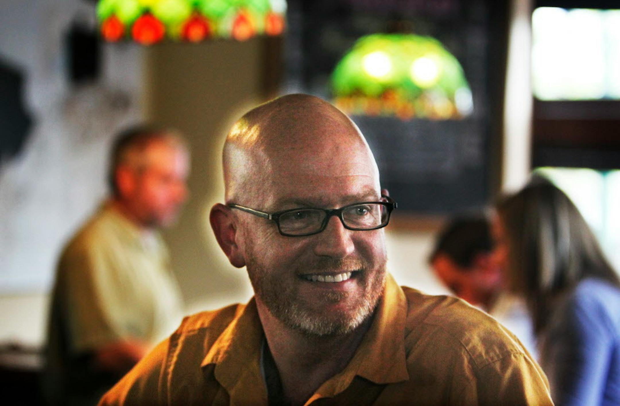 DAVID JOLES • djoles@startribune.com -May 28, 2011- Minneapolis, MN- : After transforming the old Aster Cafe into a viable bar scene last year, Matty O'Reilly has taken over Sgt. Preston's at Seven Corners and called the new place: Republic. His new concept is a craft beer bar with a nod to locally produced bar food. In this photo:] Co-owner Matty O'Reilly.bestmn2012 bestmn2012