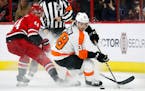 Ryan Hartman, know as a gritty agitator, spent the final weeks of last season with the Flyers following a trade, then was dealt to Dallas before signi