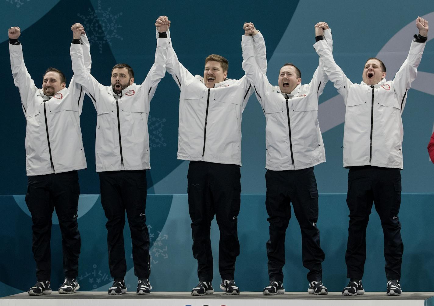 Team USA beats Sweden 10-7 at Gangneung Curling Centre on Saturday to win the gold medal.