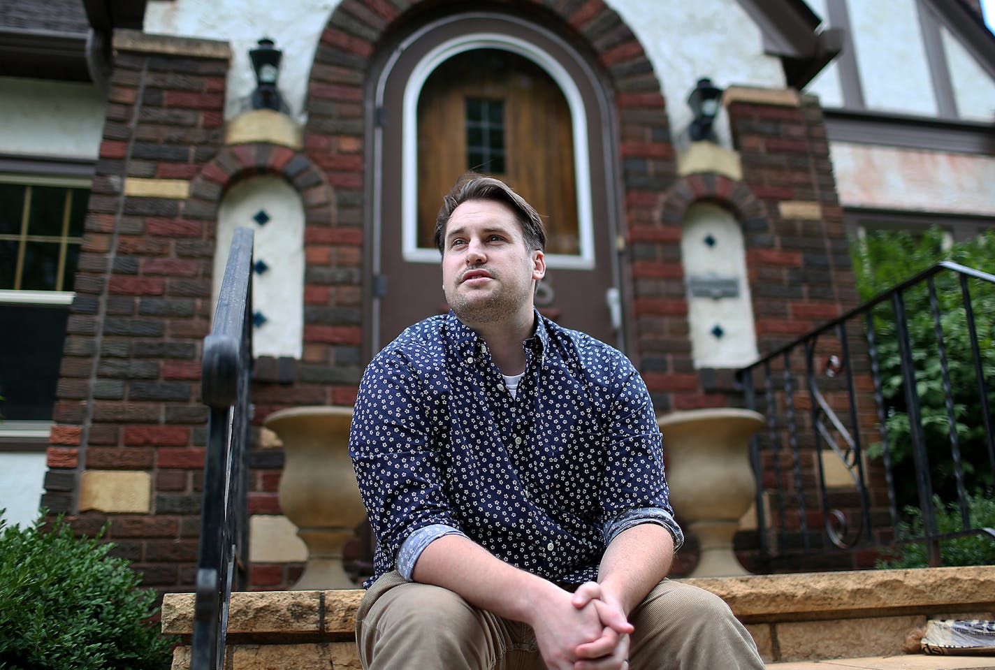 More and more people are learning about a project to undercover the secret clauses in Minneapolis housing deeds that barred blacks from buying houses in white neighborhoods. Here, Jade Holman, whose home is subject to a racial covenant, posed for a photo in front of his house Friday, July 7, 2017, in Minneapolis, MN.] DAVID JOLES &#xef; david.joles@startribune.com More and more people are learning about a project to undercover the secret clauses in Minneapolis housing deeds that barred blacks fr