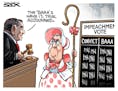 Sack cartoon: Senate roll call