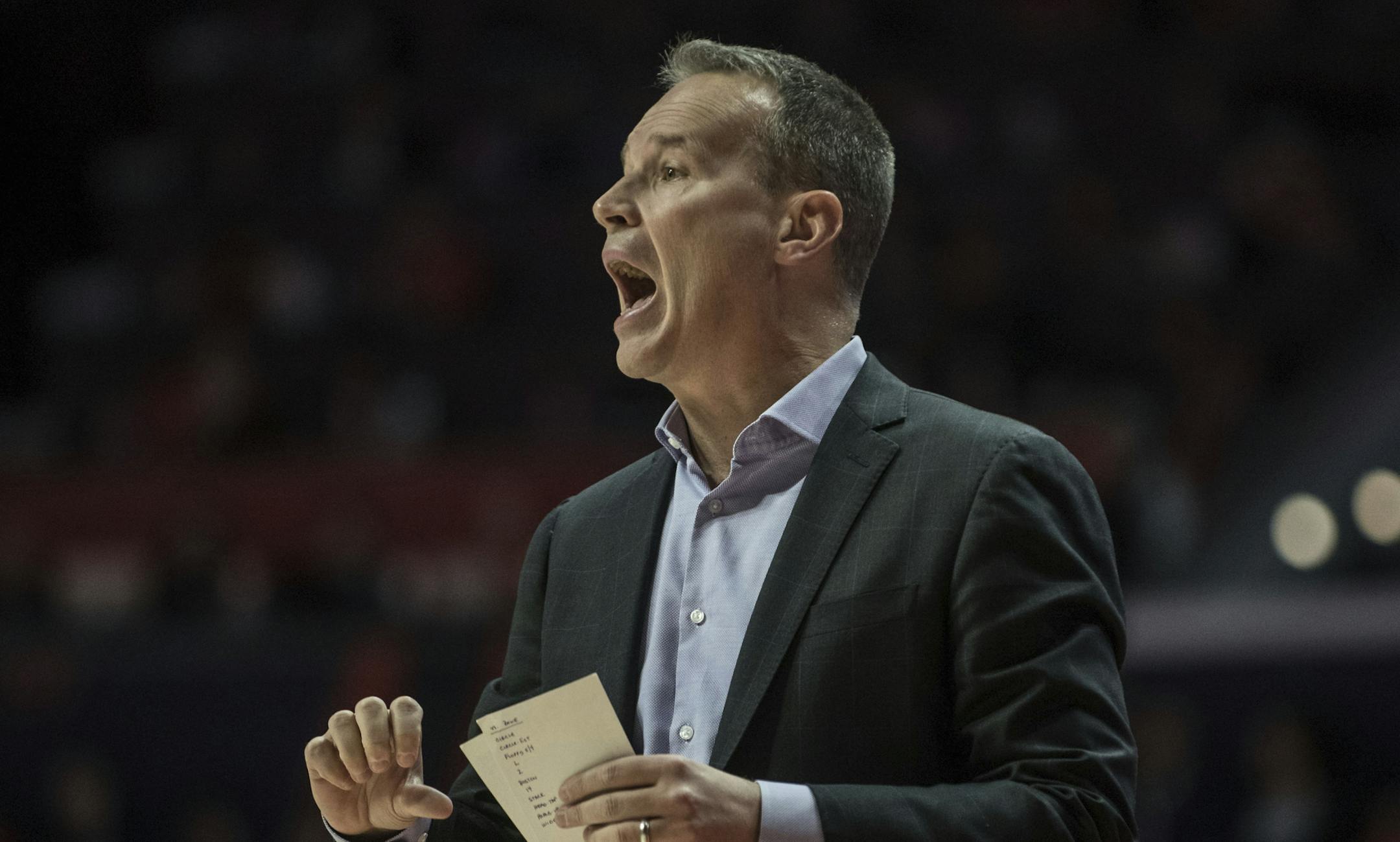 Northwestern Head Coach Chris Collins on the sideline vs Illinois in the first half of an NCAA college basketball game, Saturday Jan. 18, 2020, in Champaign, Ill. (AP Photo/Holly Hart) ORG XMIT: NYOTK