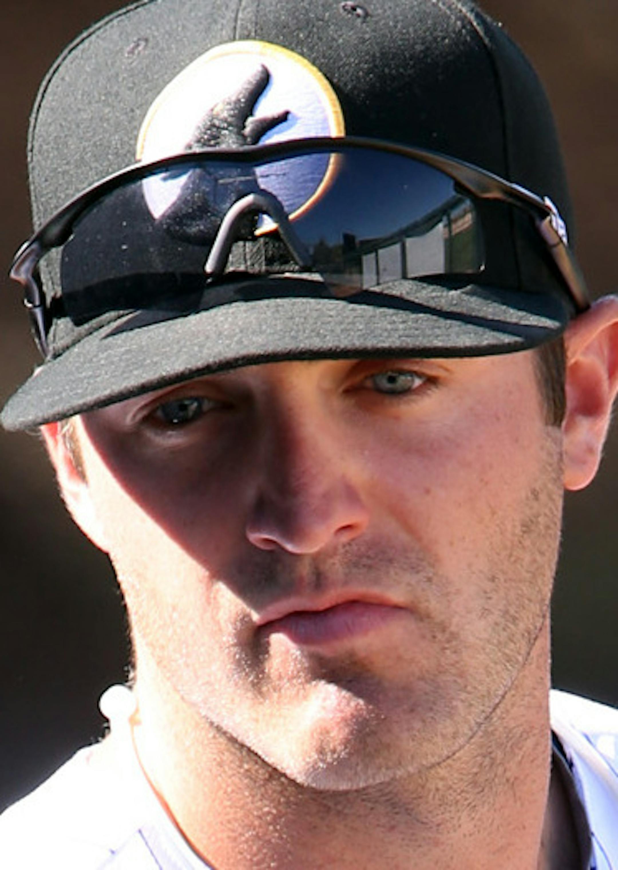 10/30/2013 - #40 - A.J. Achter - Arizona Fall League - Glendale Desert Dogs playing at Camelback Ranch in Phoenix, AZ Photo By Dave Cruz ORG XMIT: MIN1311060925298205