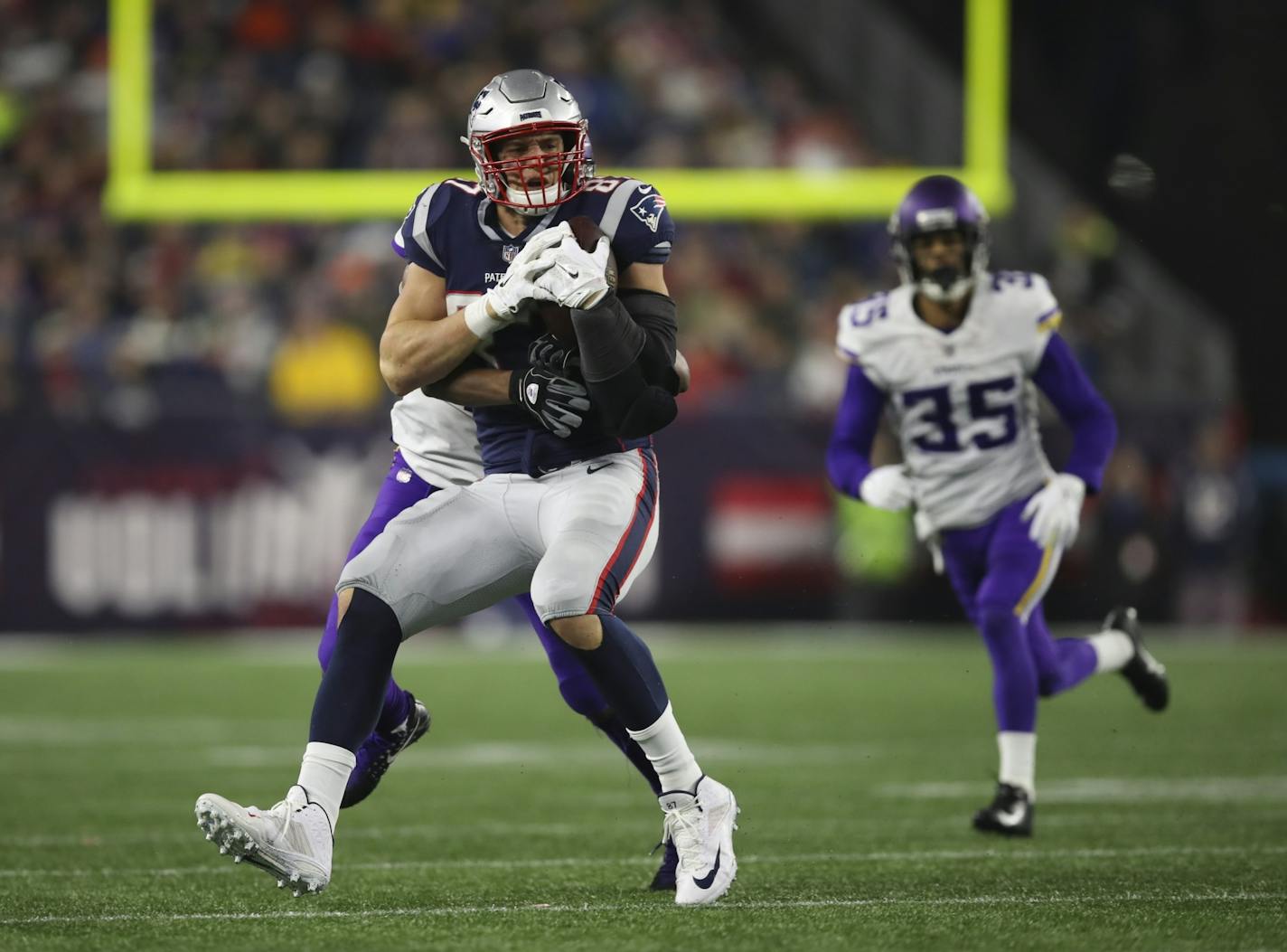 New England Patriots tight end Rob Gronkowski