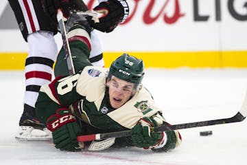 Wild left winger Erik Haula