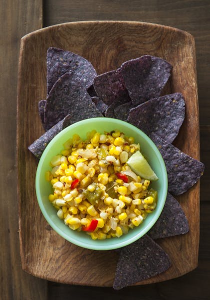 Hot and Tangy Corn Relish