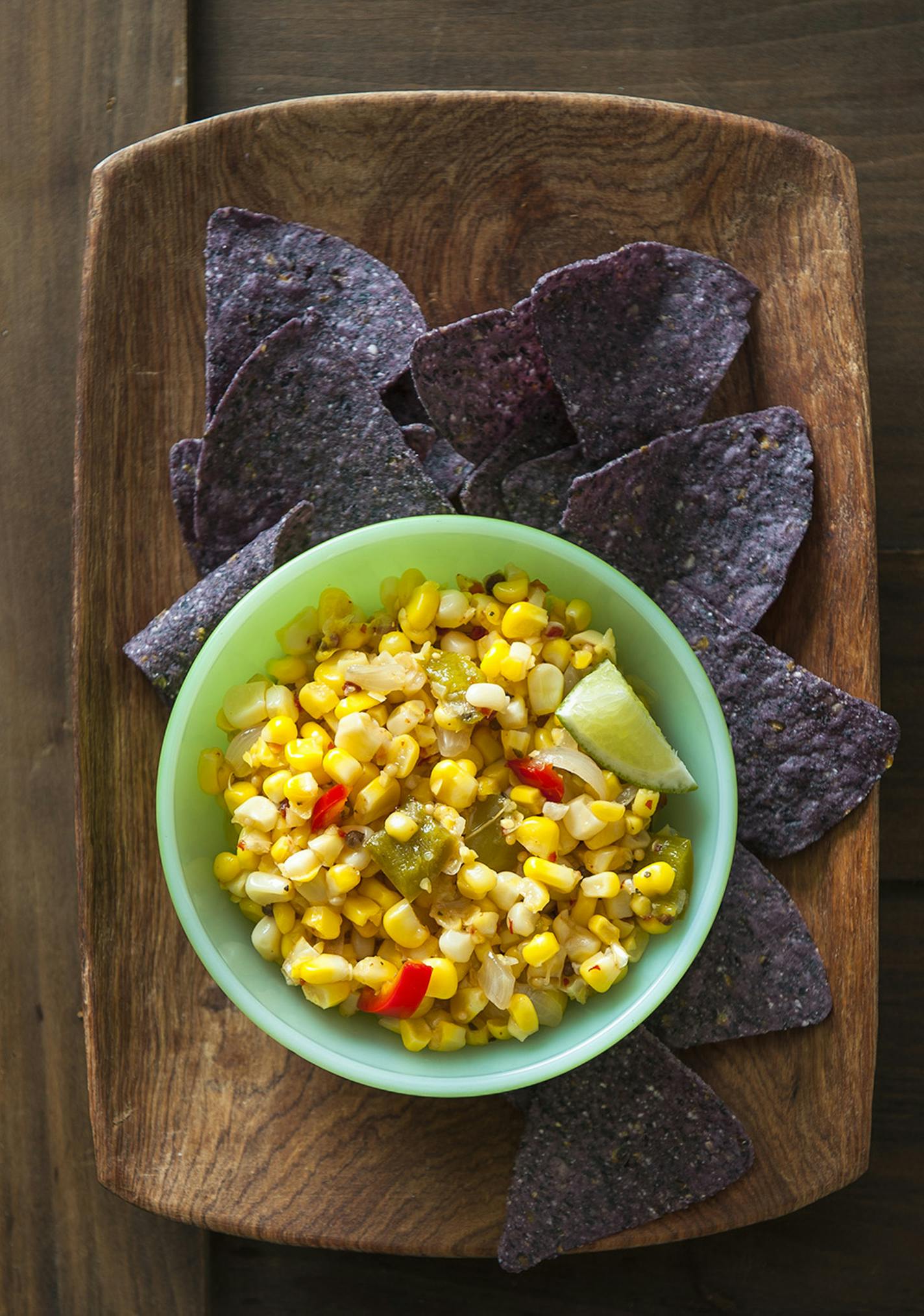 Hot and Tangy Corn Relish