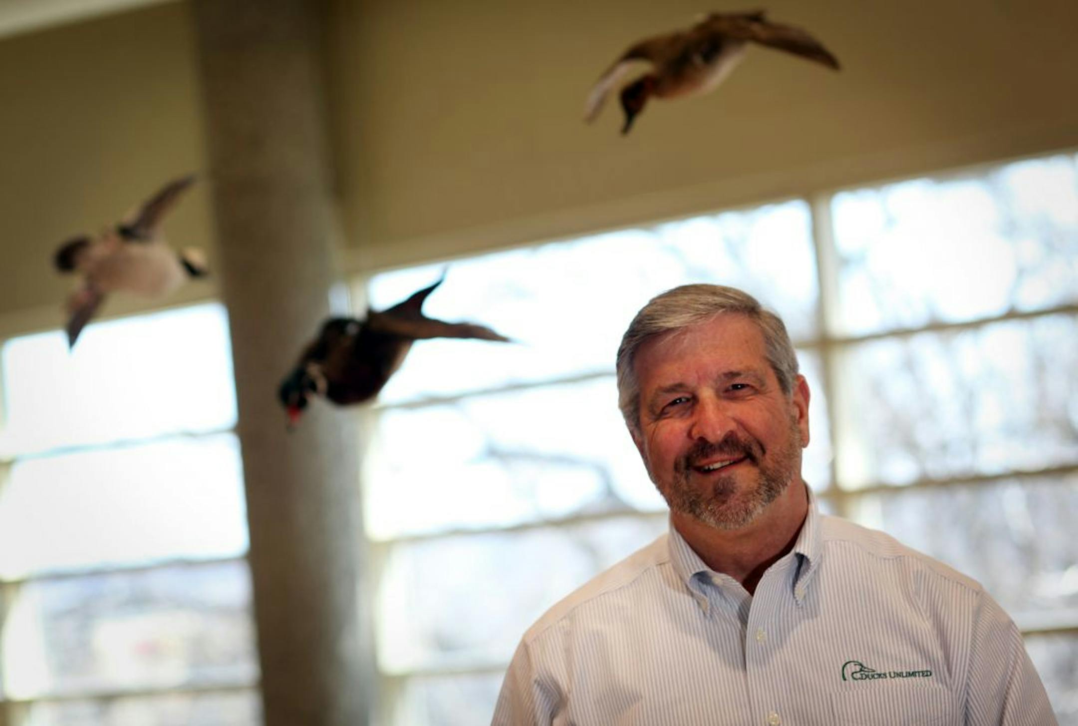 Ducks Unlimited CEO Dale Hall pictured at Minnesota Valley National Wildlife Refuge.