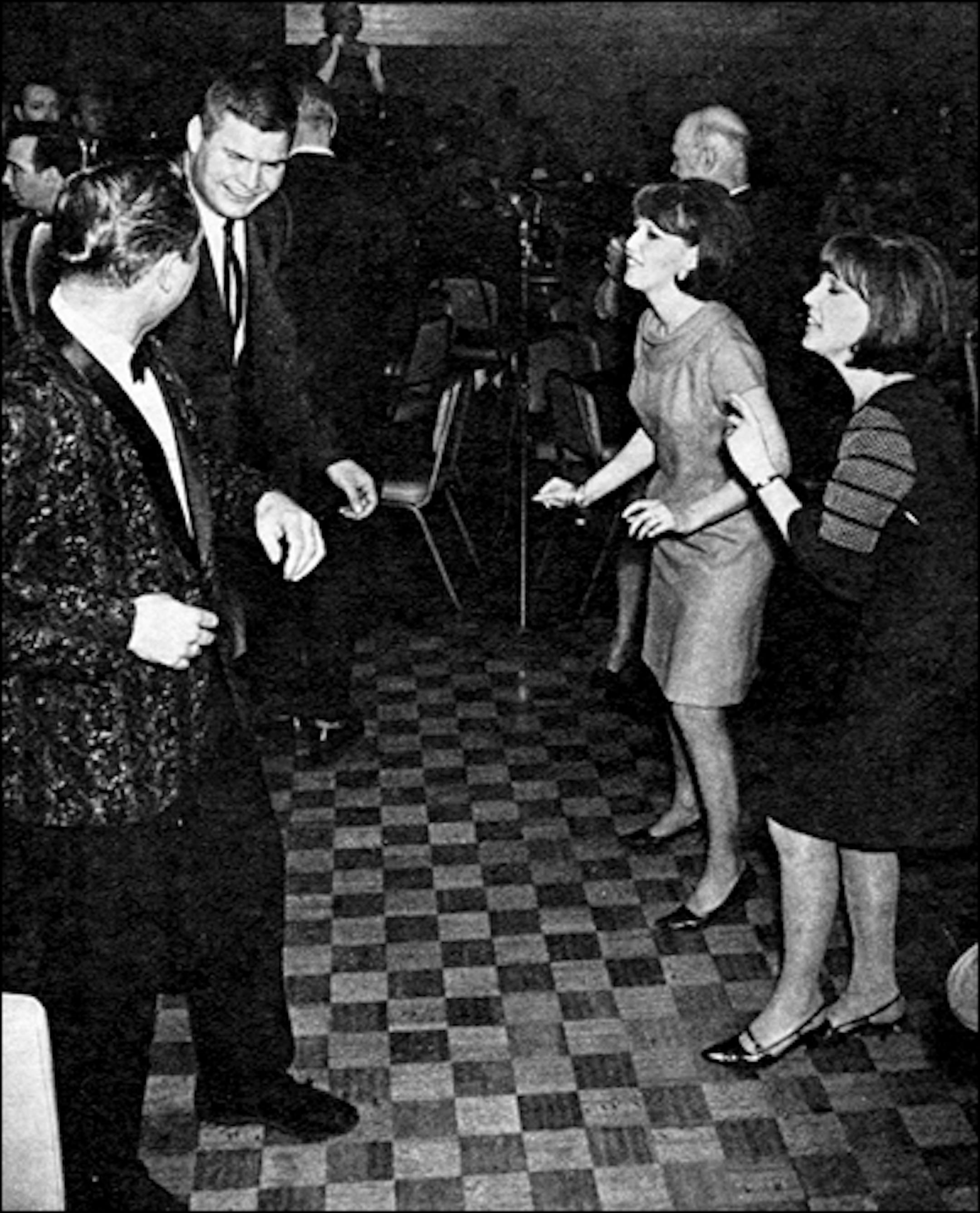 January 1966: NWA stewardesses Gloria and Gladys Thorvaldson