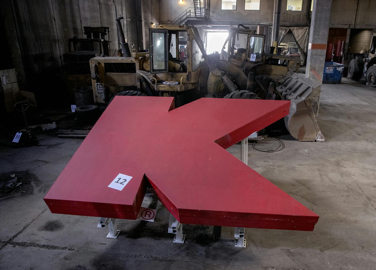 This big red "K" adorned the Kmart until the store closed earlier this year after the city bought out its lease. The store's location blocking Nicollet Avenue was controversial for years.