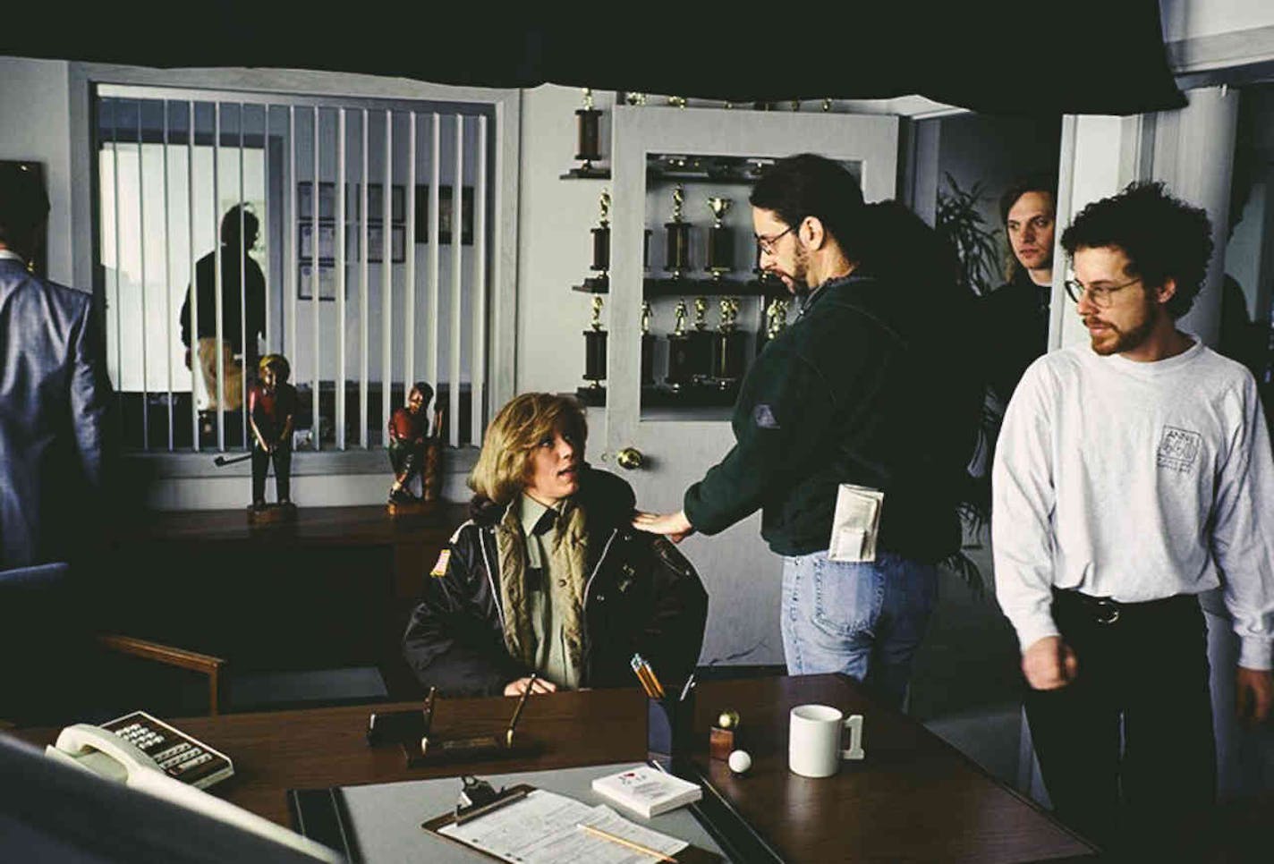 Joel Coen directed his wife, Frances McDormand, in "Fargo" as his brother Ethan looked on.