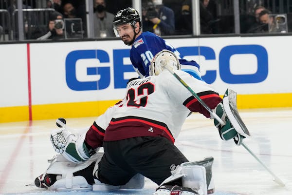 Wild goalie Cam Talbot of the Central Division faced a shot by the Rangers’ Chis Kreider of the Metropolitan Division in Saturday’s NHL All-Star G