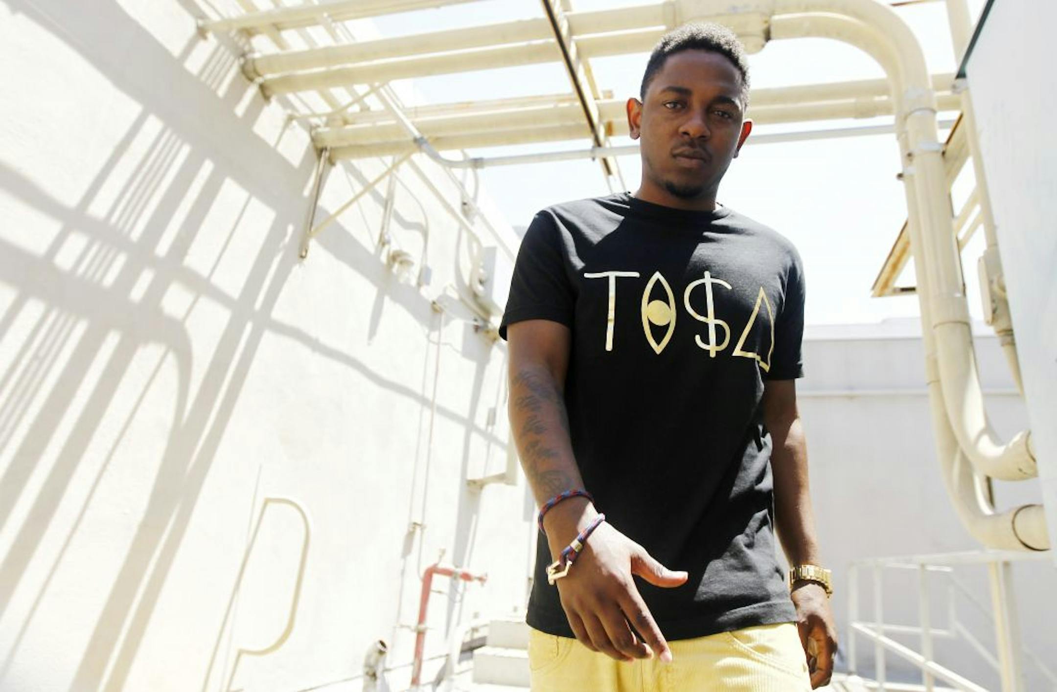 Rapper Kendrick Lamar