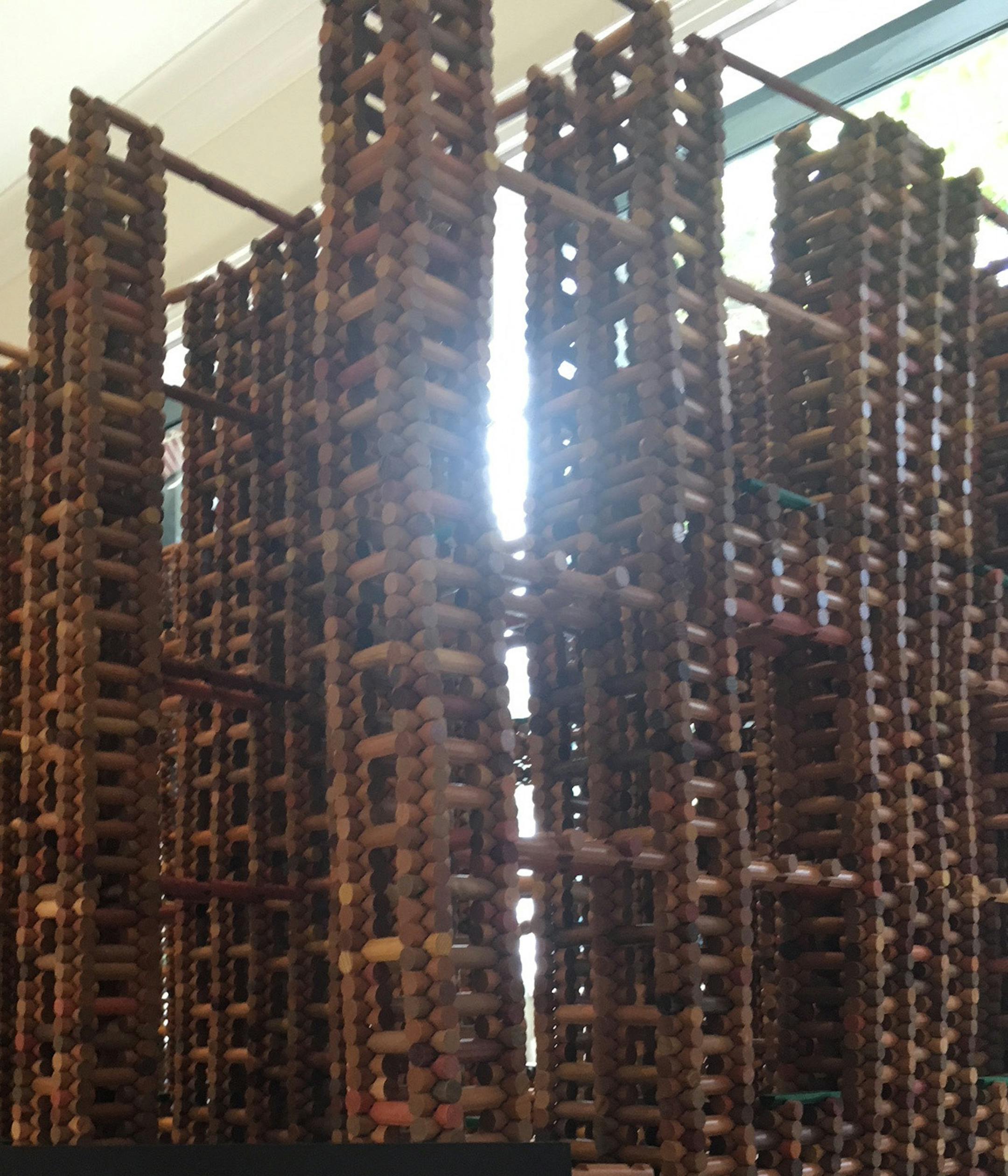 SC non-profit, With Purpose, broke the world record for building the largest structure out of Lincoln Logs at the Belmont Charleston Place on March 10. The event was to raise money for cancer research. (With Purpose) ORG XMIT: 1226009