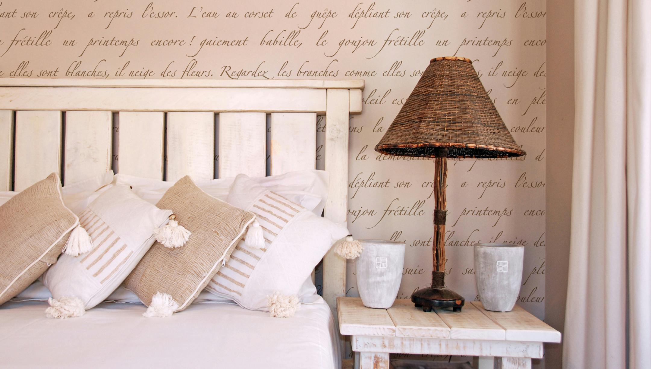 Stenciling has become bolder and more of a statement. This Springtime in Paris Letter stencil is by Royal Design Studio. (Akron Beacon Journal/MCT)