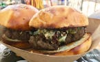 Burger Friday: Fantastic lamb-pork sliders are a reason to shop Minneapolis farmers markets