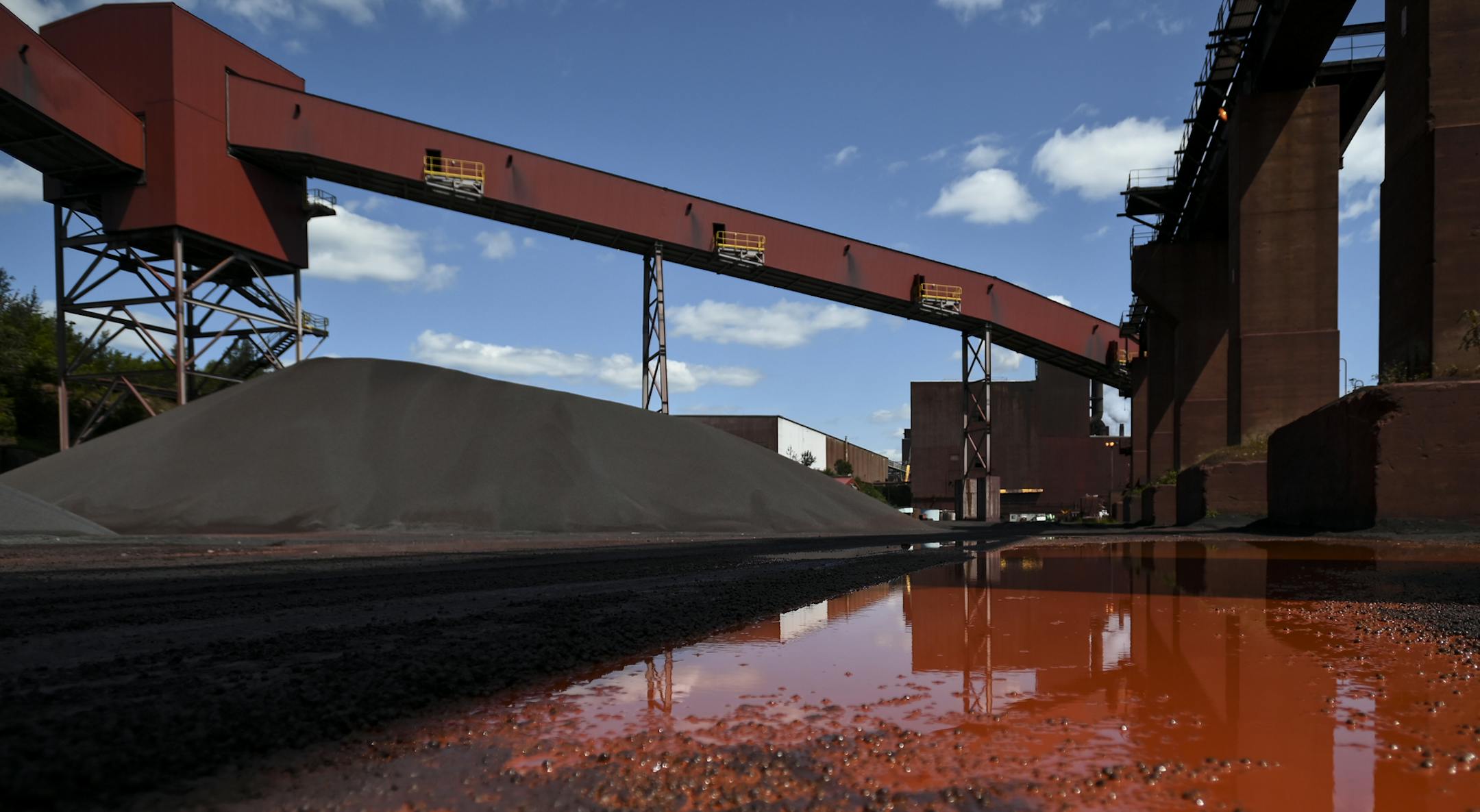Cleveland Cliffs said it's buying AK Steel Holding in a $1.1 billion deal. Cliffs owns United Taconite, Northshore Mining, shown here, and part of Hibbing Taconite on Minnesota’s Iron Range, y. ORG XMIT: MIN1908071506071101