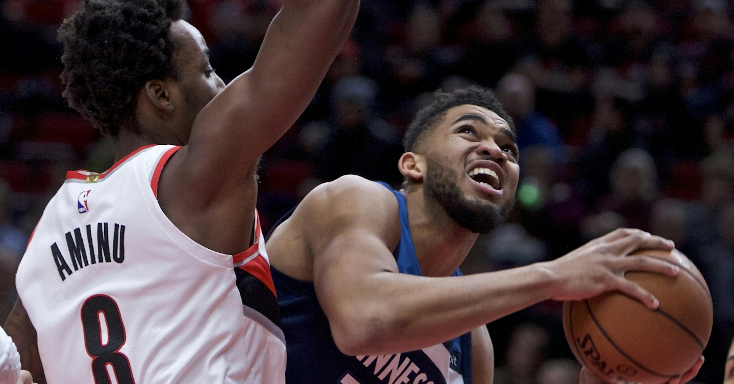 Portland 123, Wolves 114