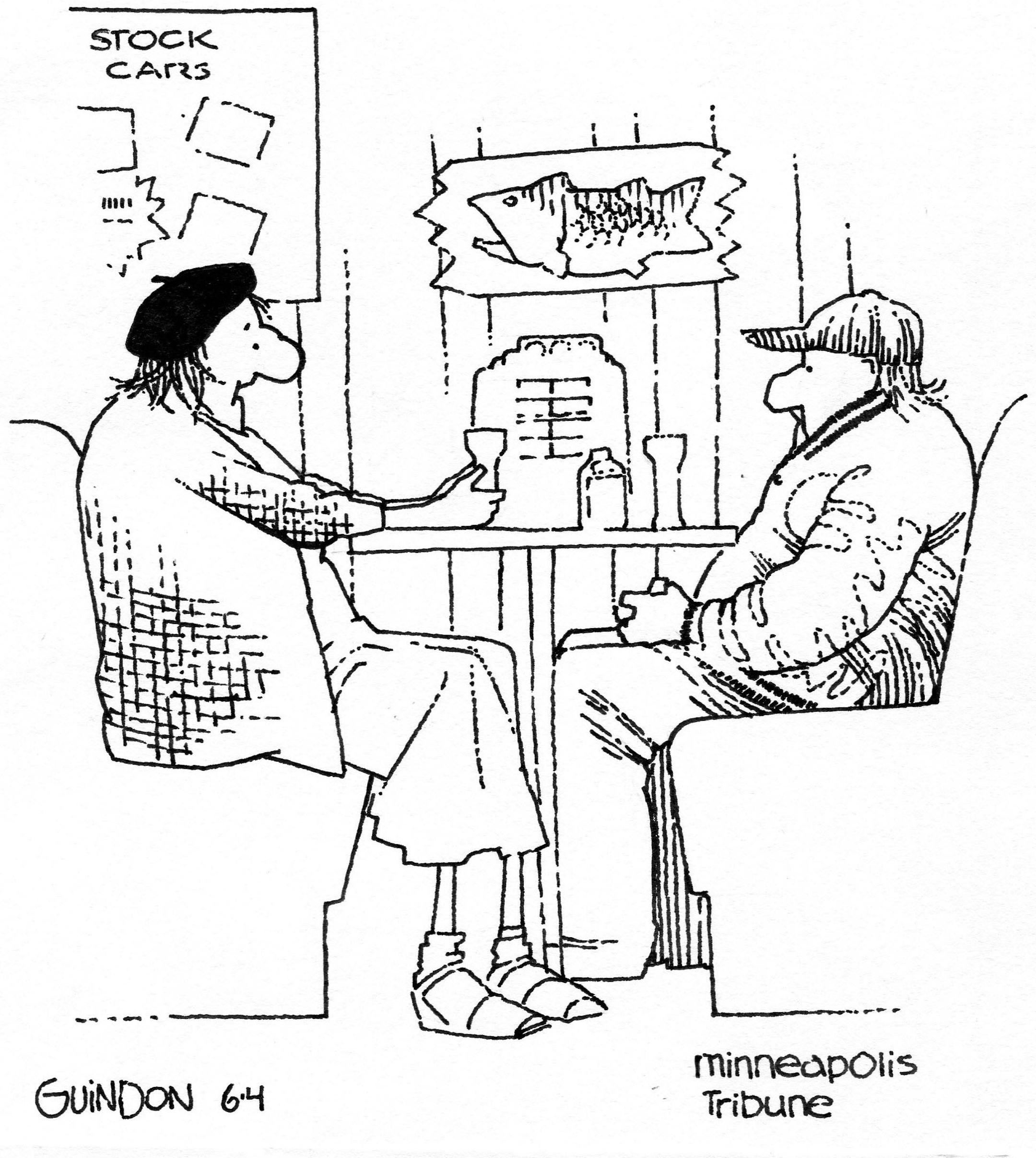 Richard Guindon cartoon