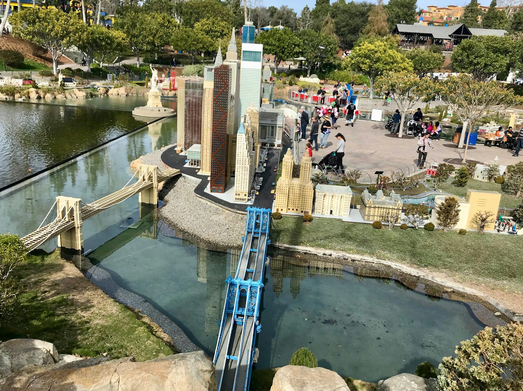 More than 2 million Legos make up this re-creation of Manhattan, a fraction of the 32 million-plus in all of LegoLand California's Miniland USA attraction. Photo by Berit Thorkelson * Special to the Star Tribune