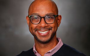 University of Minnesota associate professor Elliott Powell teaches a course on Prince.
