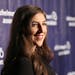 Mayim Bialik arrives at a charity event in March in Beverly Hills, Calif.