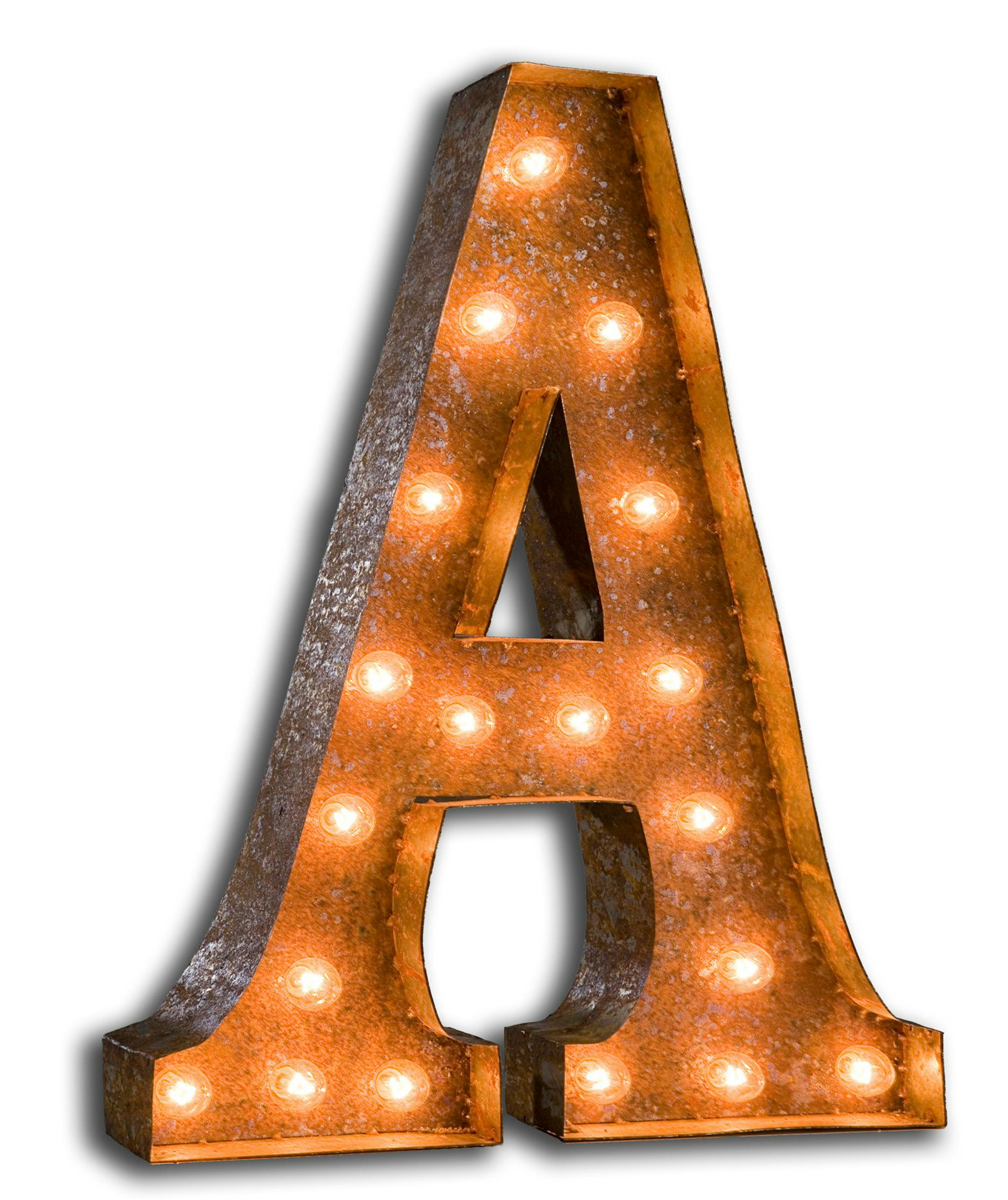 Lighting can also add an artistic touch to a room, if it has eye-catching qualities such as the Young House Love Wire Globe Lantern and the Vintage Marquee Lights in letters or numbers. Illustrates DESIGN-LIGHTING (category l), by Lindsey M. Roberts, special to The Washington Post. Moved Tuesday, Feb. 19, 2013. (MUST CREDIT: Shadesoflight.com; Vintage Marquee Lights.)