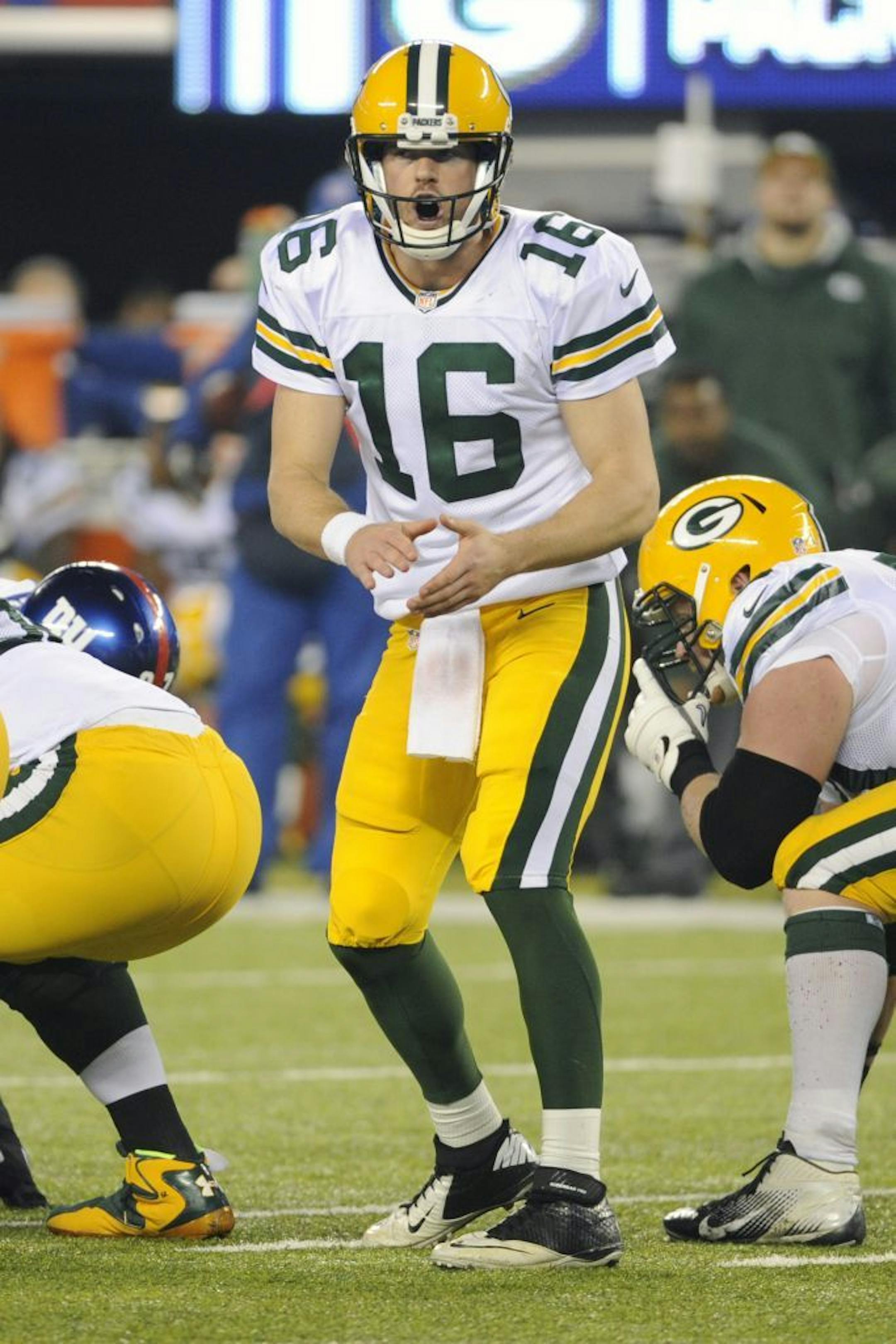 Green Bay Packers quarterback Scott Tolzien