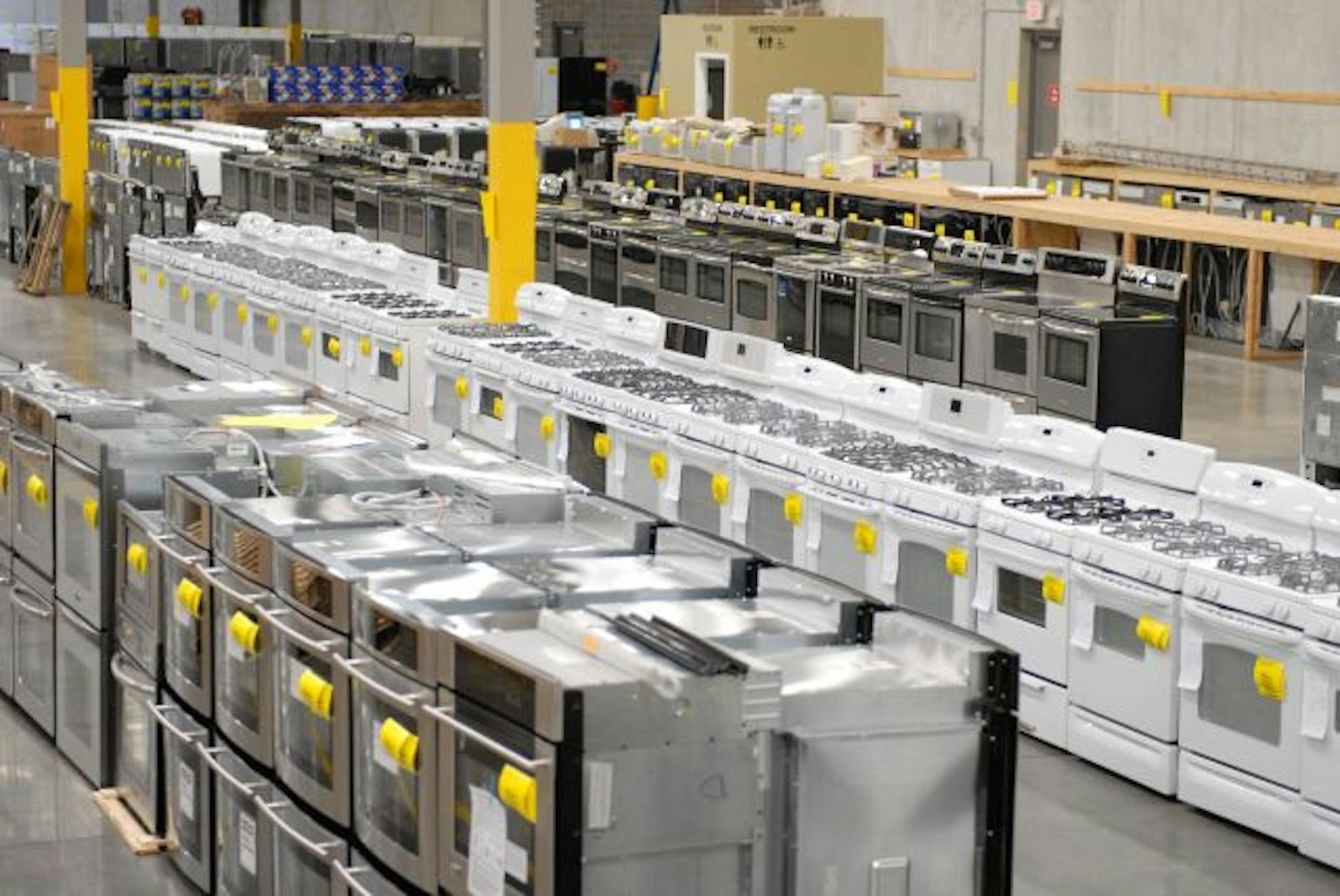 Warners' Stellian's appliance warehouse sale