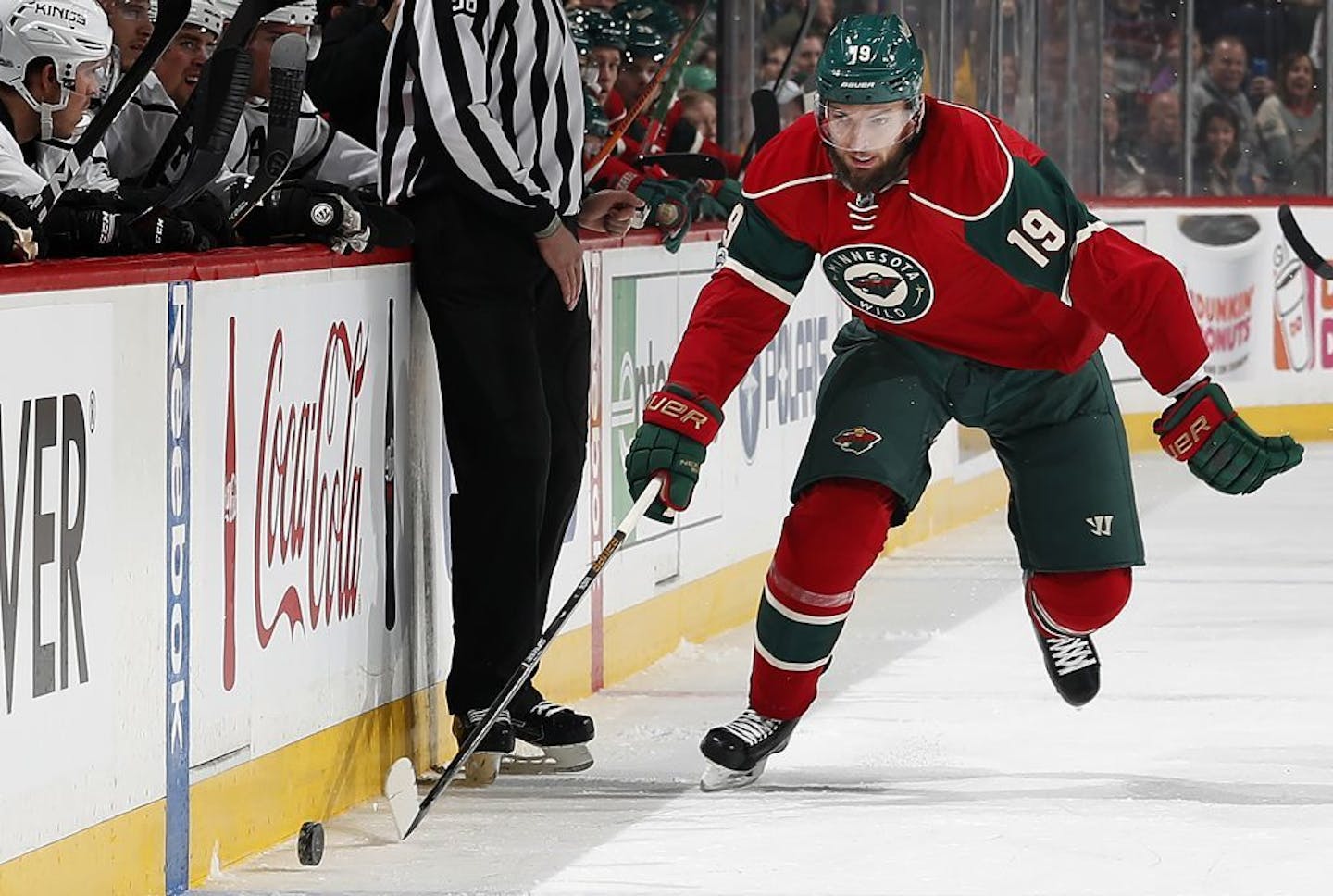 Minnesota Wild Martin Hanzal (19).