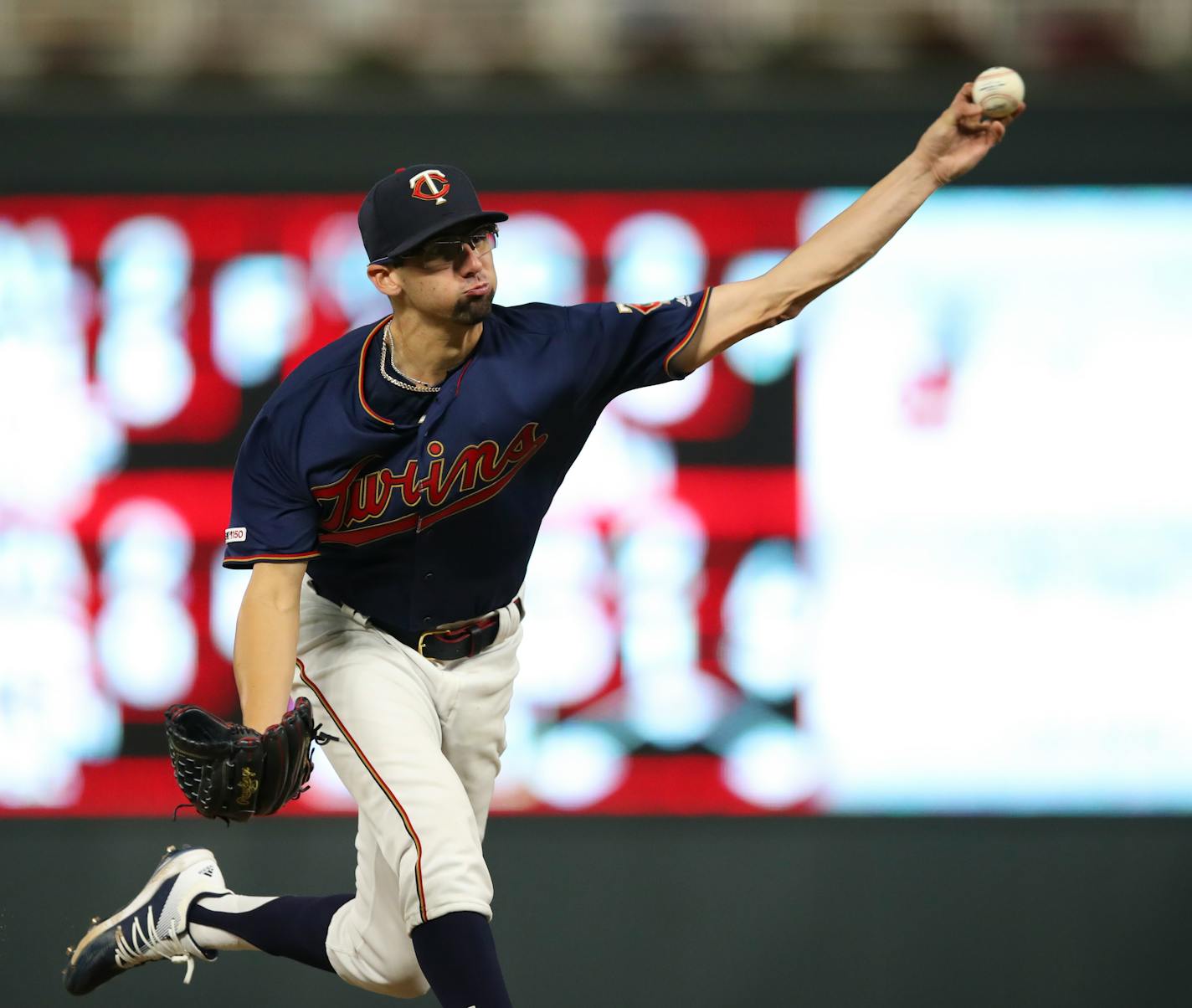 Devin Smeltzer, called up from Rochester on Wednesday, gave the Twins five admirable innings to save an exhausted bullpen