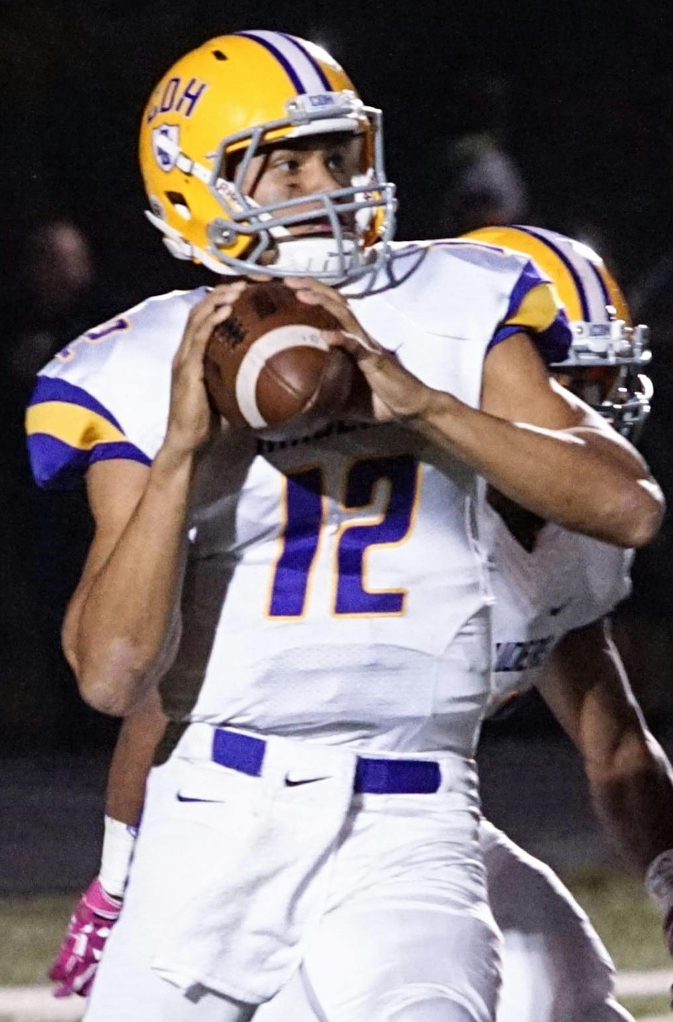 Jackson Crawford, Cretin-Derham Hall football, sr., 2017