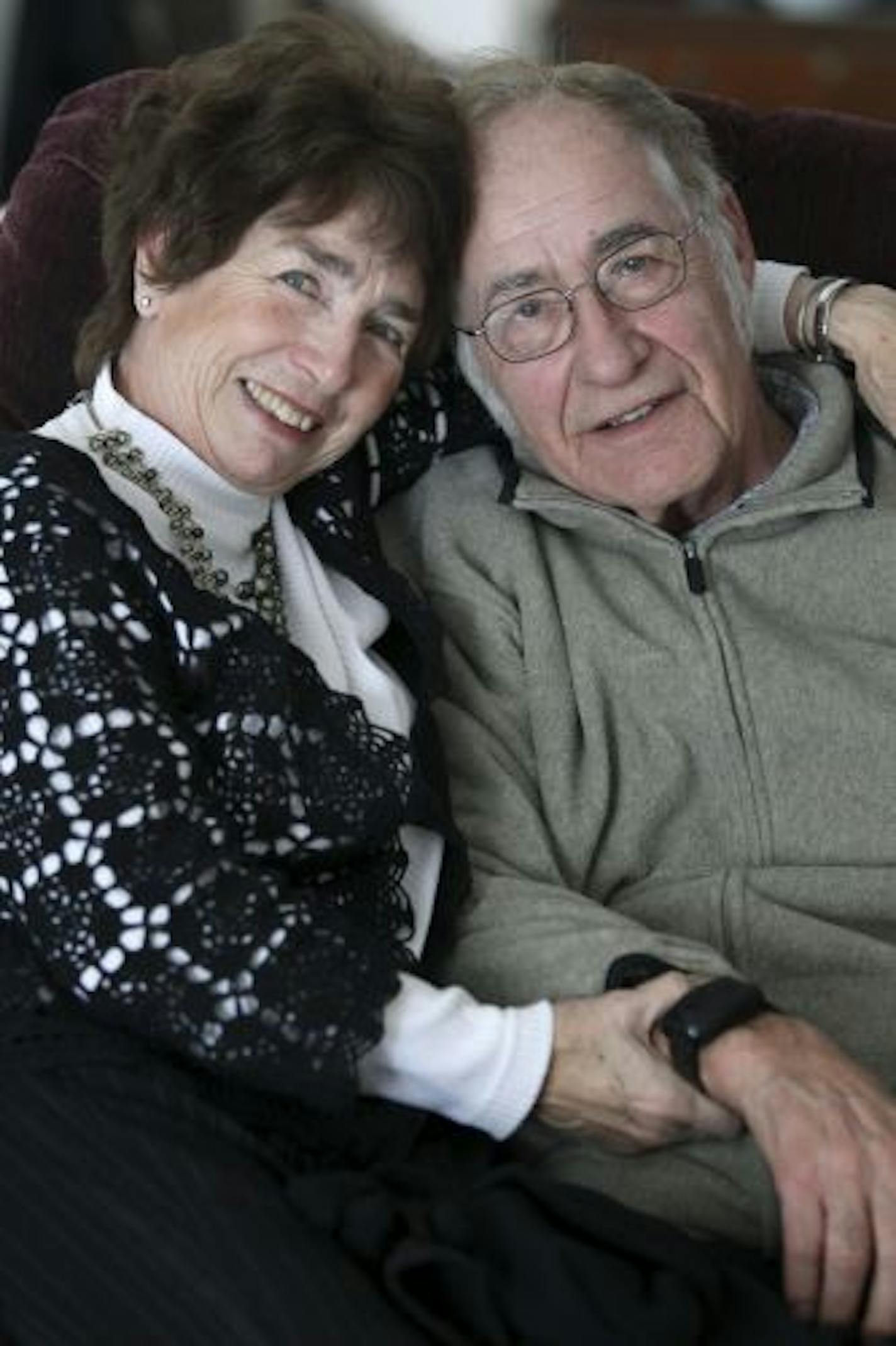 Rod Tietz's parents Joann and Rollie at their New Prague home.