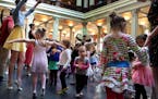 The Saint Paul Ballet performs excerpts from the company repertoire each year, free and open to the public, on the second Tuesday of the month at noon