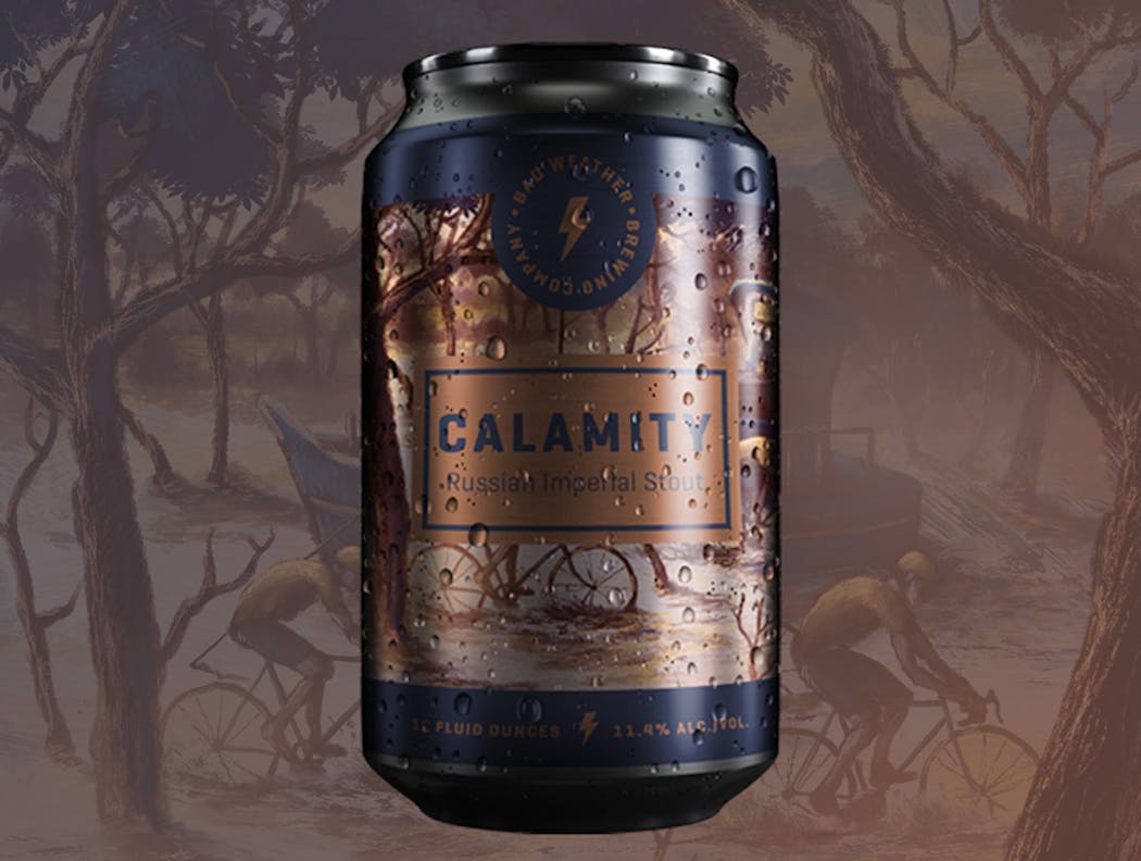 Bad Weather Company’s Calamity is a very full-bodied stout.