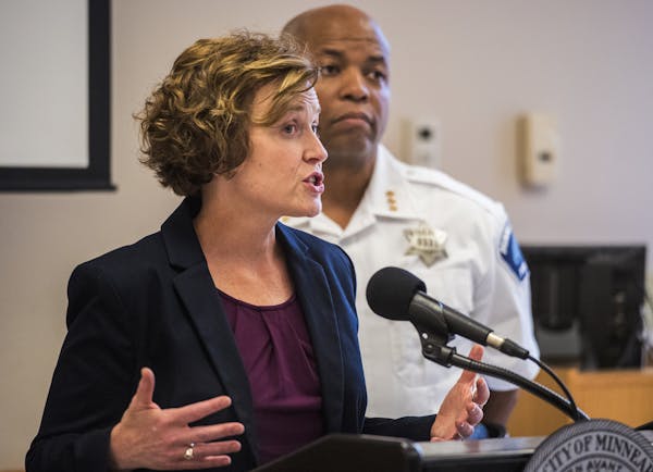 Minneapolis mayor Betsy Hodges and assistant police chief Medaria Arradondo addressed the media. They declined to comment on details of the officer sh