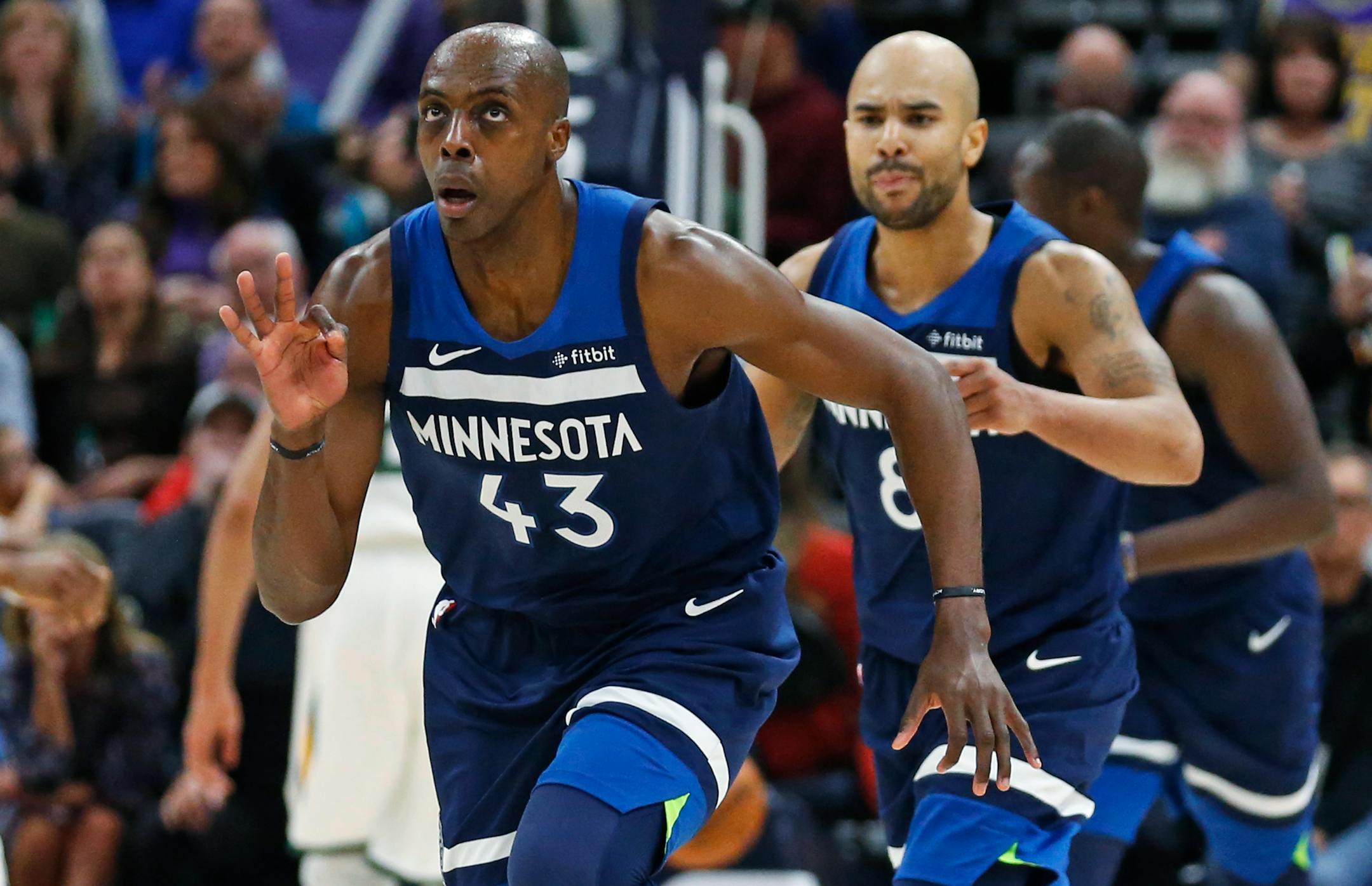 Minnesota Timberwolves forward Anthony Tolliver