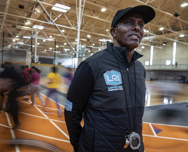 Abdi Bile, who is a running legend of sorts in his country of Somalia, has found himself planted in Minneapolis through his ties to Mayor Frey. Bile i