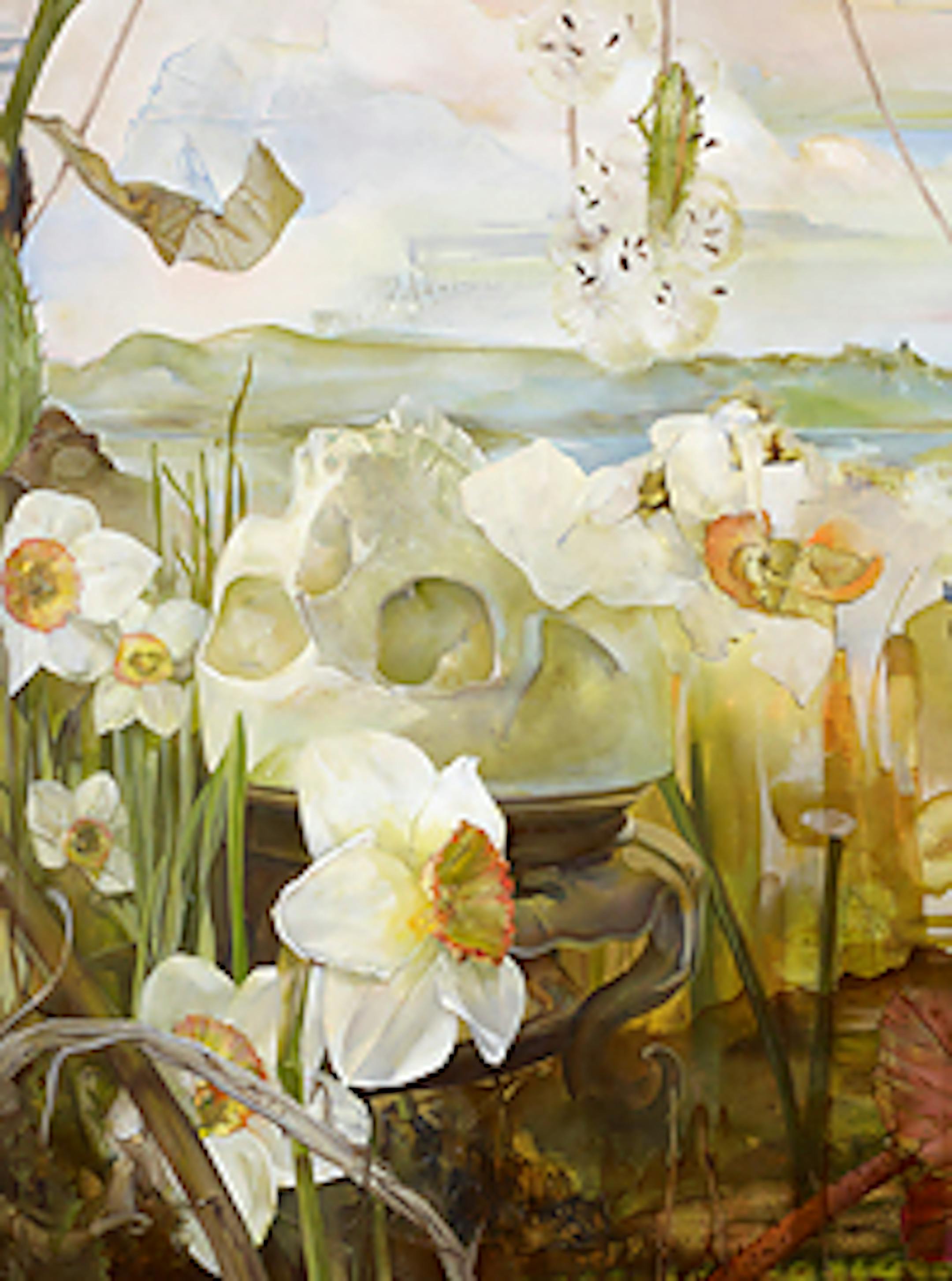 "Towards & Away (detail)" by Margaret Wall-Romana