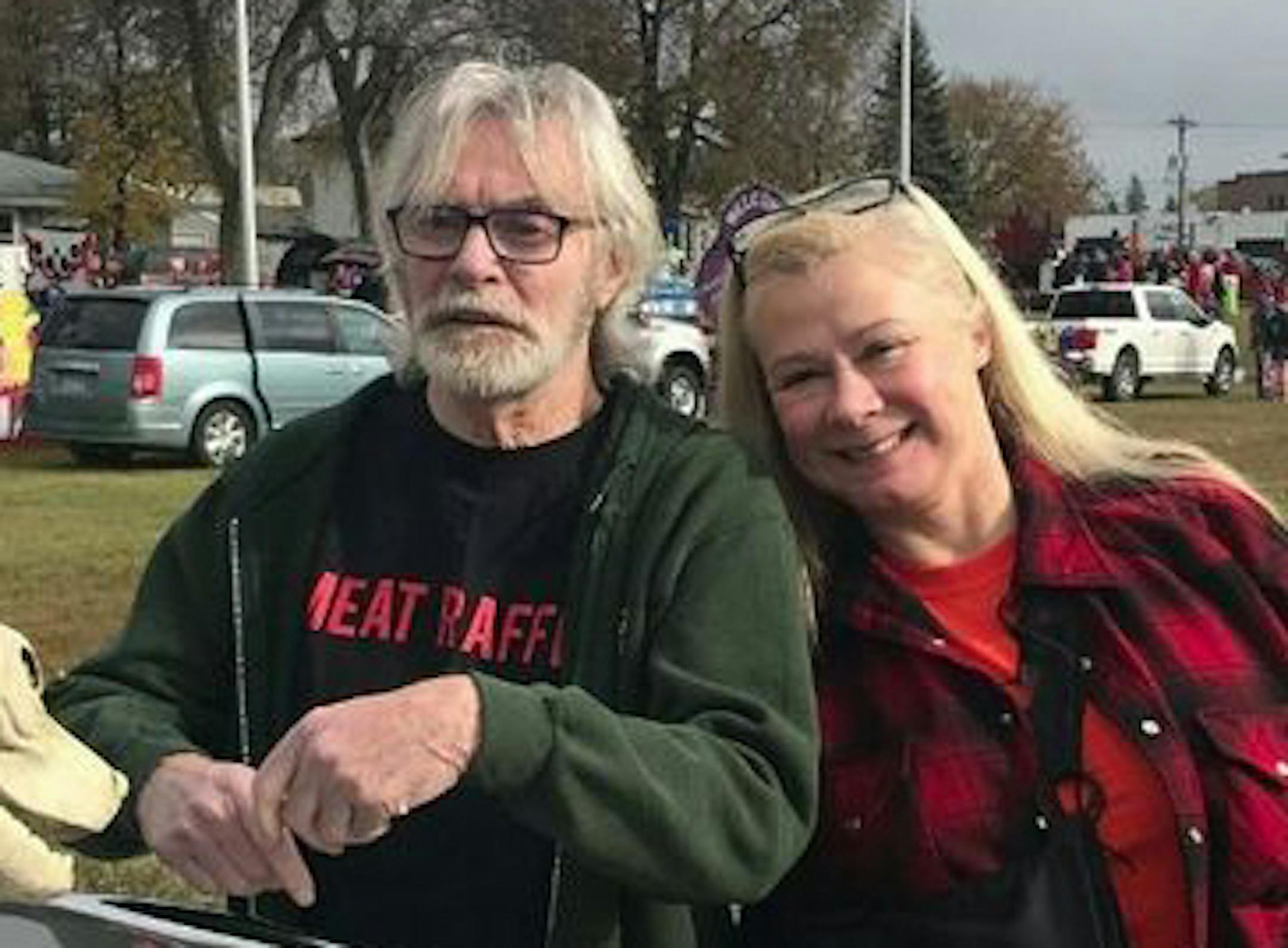 Ian 'Fergie' Ferguson with his wife, Colleen Ferguson