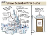 Sack cartoon: A guide to the Jan. 6 insurrection